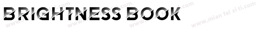 Brightness Book字体转换